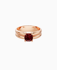 Pigeon Blood Lab Ruby / Cushion / 1ct