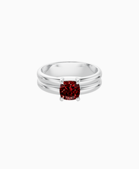 Pigeon Blood Lab Ruby / Cushion / 1ct