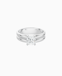 White Lab Diamond / Cushion / 1ct