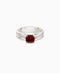 Pigeon Blood Lab Ruby / Cushion / 1ct