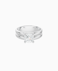 White Lab Diamond / Cushion / 1.5ct