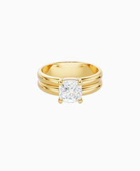 White Lab Diamond / Cushion / 1.5ct