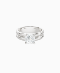 White Lab Diamond / Cushion / 1.5ct