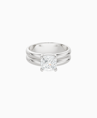 White Lab Diamond / Cushion / 1.5ct