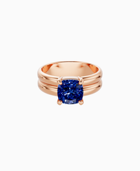 Royal Blue Lab Sapphire / Cushion / 2ct