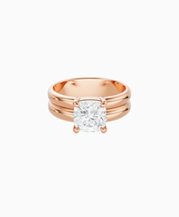 White Lab Diamond / Cushion / 2ct