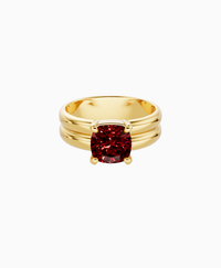 Pigeon Blood Lab Ruby / Cushion / 2ct