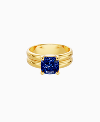 Royal Blue Lab Sapphire / Cushion / 2ct