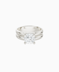 White Lab Diamond / Cushion / 2ct