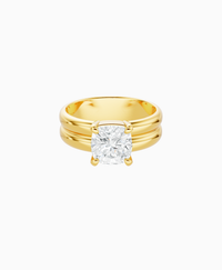 White Lab Diamond / Cushion / 2ct
