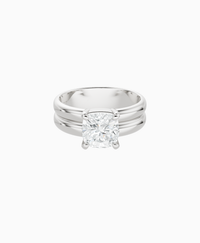 White Lab Diamond / Cushion / 2ct
