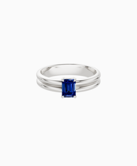 Royal Blue Lab Sapphire / Emerald (NS) / 0.5ct
