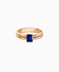 Royal Blue Lab Sapphire / Emerald (NS) / 0.5ct