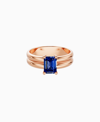 Royal Blue Lab Sapphire / Emerald (NS) / 1ct