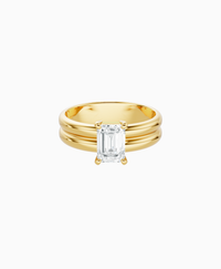 White Lab Diamond / Emerald (NS) / 1ct