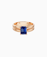 Royal Blue Lab Sapphire / Emerald (NS) / 1ct
