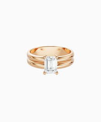 White Lab Diamond / Emerald (NS) / 1ct