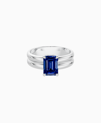 Royal Blue Lab Sapphire / Emerald (NS) / 1.5ct