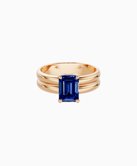 Royal Blue Lab Sapphire / Emerald (NS) / 1.5ct