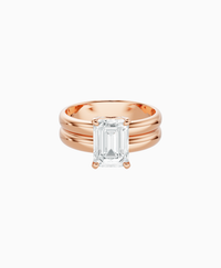 White Lab Diamond / Emerald (NS) / 2ct