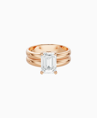 White Lab Diamond / Emerald (NS) / 2ct