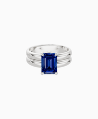 Royal Blue Lab Sapphire / Emerald (NS) / 2ct