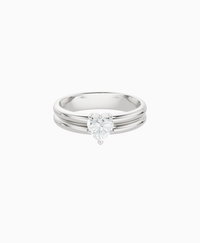 White Lab Diamond / Heart / 0.5ct