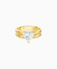 White Lab Diamond / Heart / 1.5ct