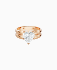 White Lab Diamond / Heart / 2ct