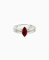 Pigeon Blood Lab Ruby / Marquise (NS) / 0.5ct