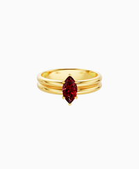 Pigeon Blood Lab Ruby / Marquise (NS) / 0.5ct