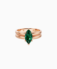 Zambian Lab Emerald / Marquise (NS) / 1ct