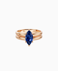 Royal Blue Lab Sapphire / Marquise (NS) / 1ct