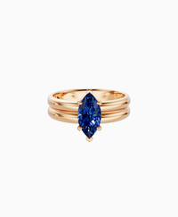 Royal Blue Lab Sapphire / Marquise (NS) / 1ct