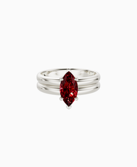 Pigeon Blood Lab Ruby / Marquise (NS) / 1ct