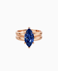 Royal Blue Lab Sapphire / Marquise (NS) / 2ct