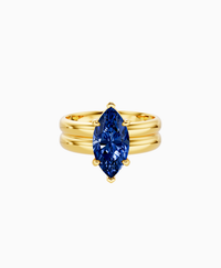 Royal Blue Lab Sapphire / Marquise (NS) / 2ct