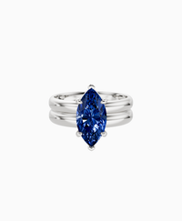 Royal Blue Lab Sapphire / Marquise (NS) / 2ct