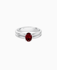 Pigeon Blood Lab Ruby / Oval (NS) / 0.5ct