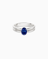 Royal Blue Lab Sapphire / Oval (NS) / 0.5ct