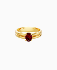Pigeon Blood Lab Ruby / Oval (NS) / 0.5ct