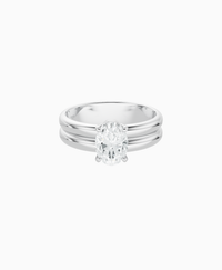 White Lab Diamond / Oval (NS) / 1ct