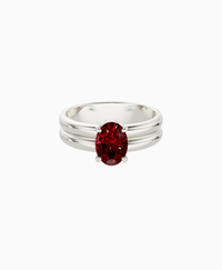 Pigeon Blood Lab Ruby / Oval (NS) / 1ct