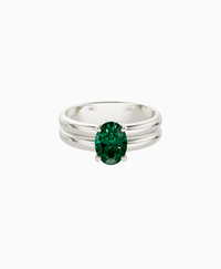 Zambian Lab Emerald / Oval (NS) / 1ct