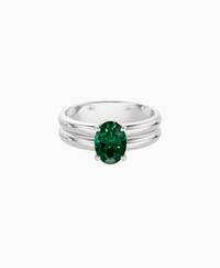 Zambian Lab Emerald / Oval (NS) / 1ct