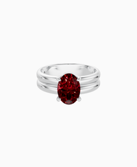 Pigeon Blood Lab Ruby / Oval (NS) / 1.5ct