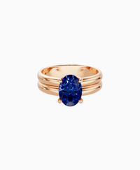 Royal Blue Lab Sapphire / Oval (NS) / 1.5ct