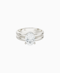 White Lab Diamond / Oval (NS) / 1.5ct