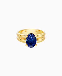 Royal Blue Lab Sapphire / Oval (NS) / 1.5ct