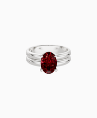 Pigeon Blood Lab Ruby / Oval (NS) / 1.5ct